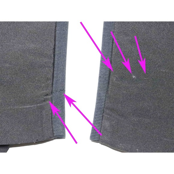 Vintage Mr D Black Stretch Ski Bib Nylon Acrylic Lycra Pants Mens‎ Size 36 Reg - Picture 13 of 13